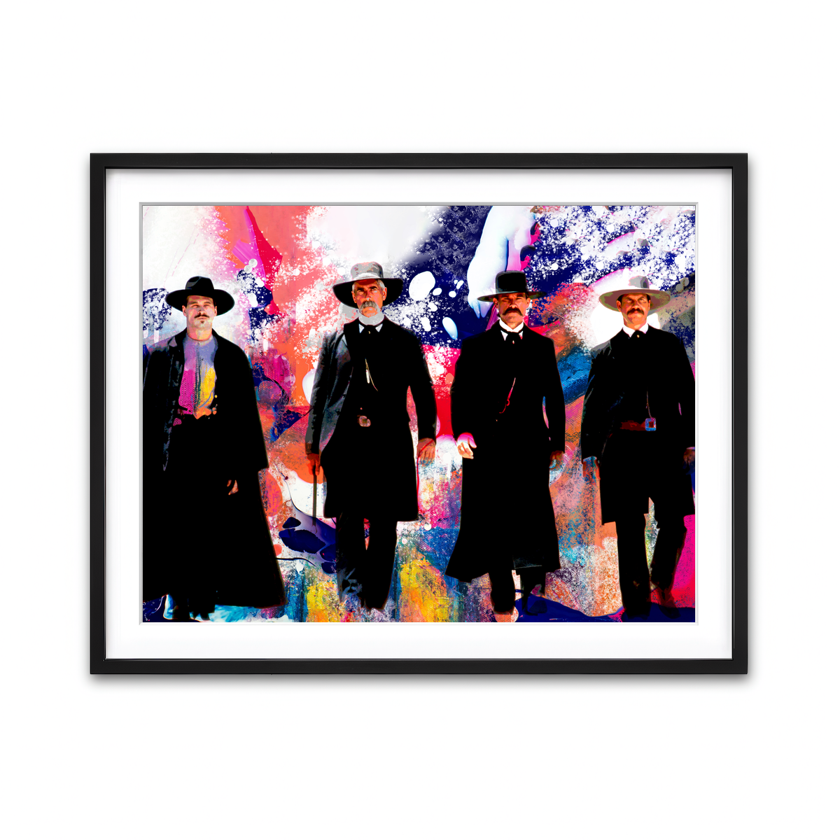 Framed Print 4x3 Black