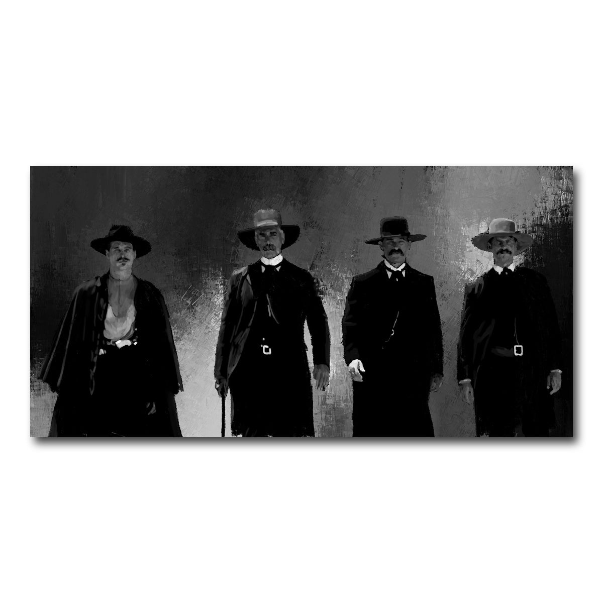 AUTO-MOCKUP WHITE | Tombstone | 1 Piece | Gallery Wrapped | group=2x1