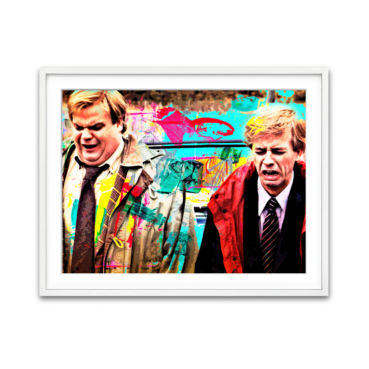 Framed Print 4x3 White