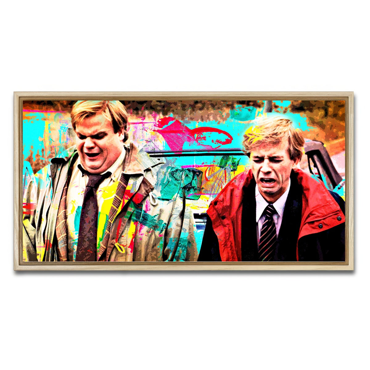 AUTO-MOCKUP WHITE | Tommy Boy | 1 Piece | Natural Framed Canvas | group=2x1