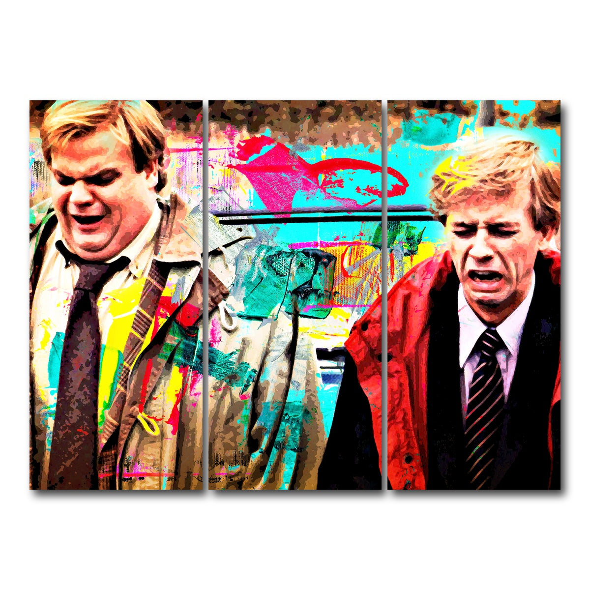 AUTO-MOCKUP WHITE | Tommy Boy | 3 Piece | Gallery Wrap Canvas | group=8x18