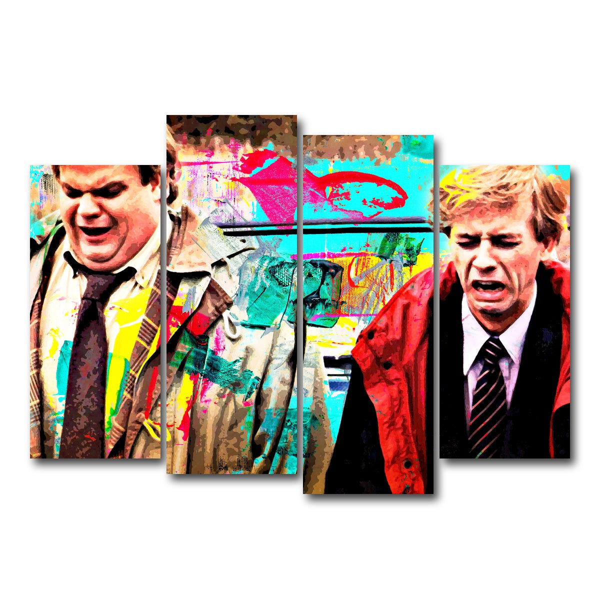 AUTO-MOCKUP WHITE | Tommy Boy | 4 Piece | Gallery Wrap Canvas | group=4_normal