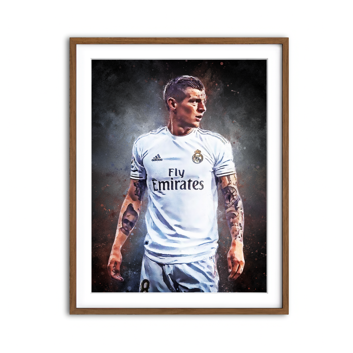 Framed Print 3x4 Walnut