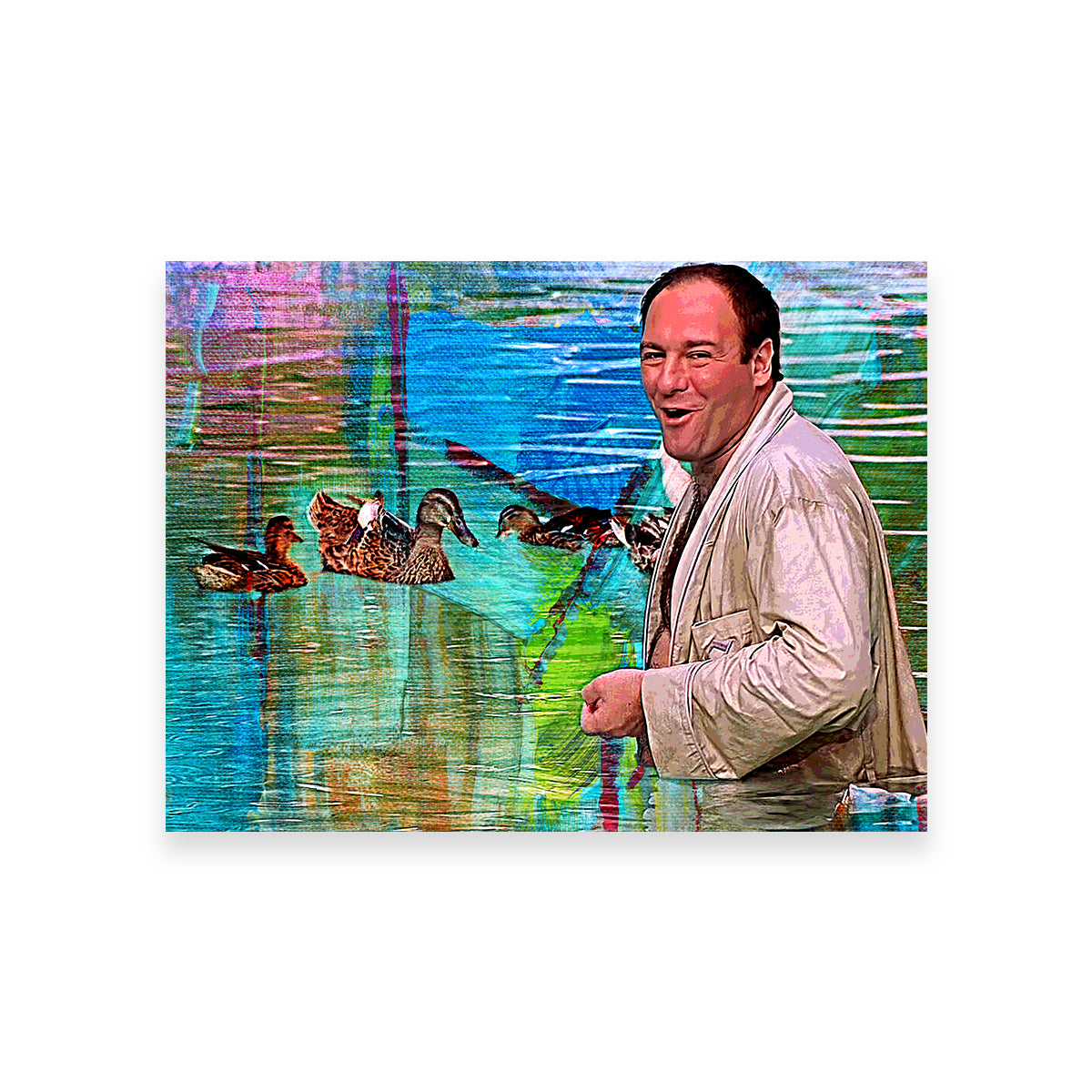 Tony Soprano Ducks Wall Art