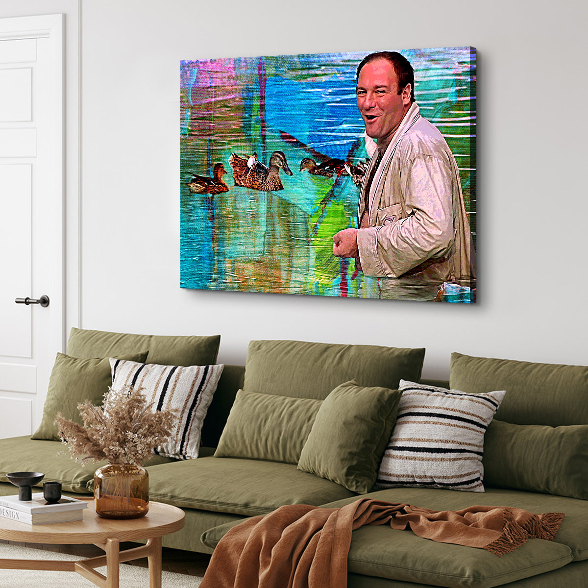 Tony Soprano Ducks Wall Art