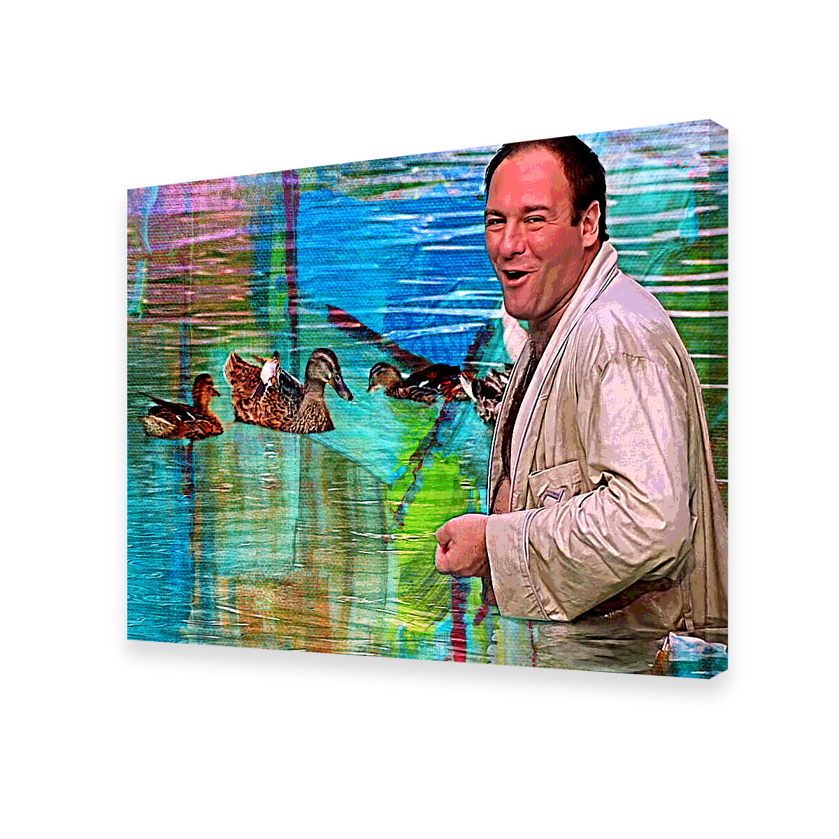 Tony Soprano Ducks Wall Art