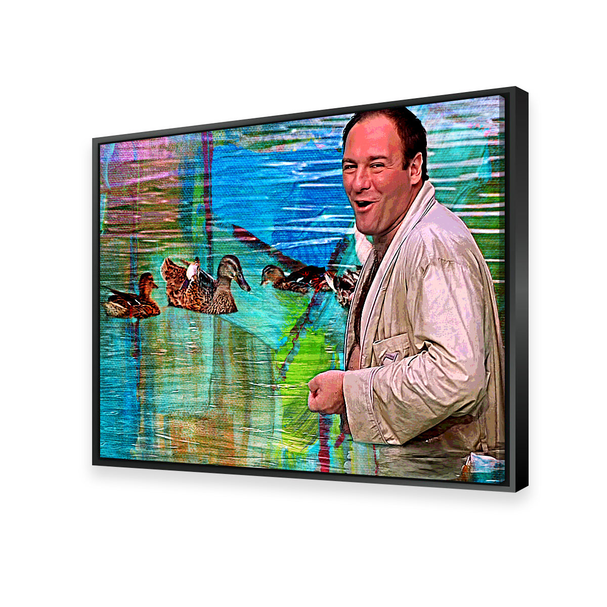 Tony Soprano Ducks Wall Art
