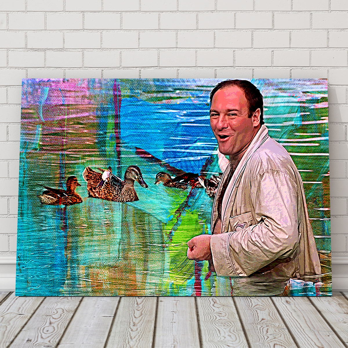 Tony Soprano Ducks Wall Art