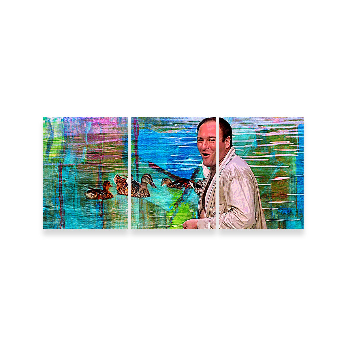 Tony Soprano Ducks Wall Art