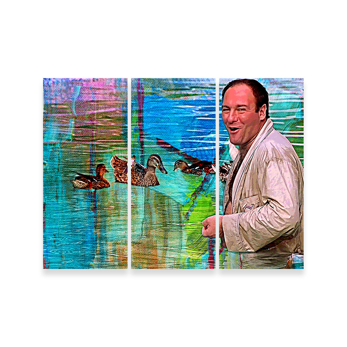 Tony Soprano Ducks Wall Art