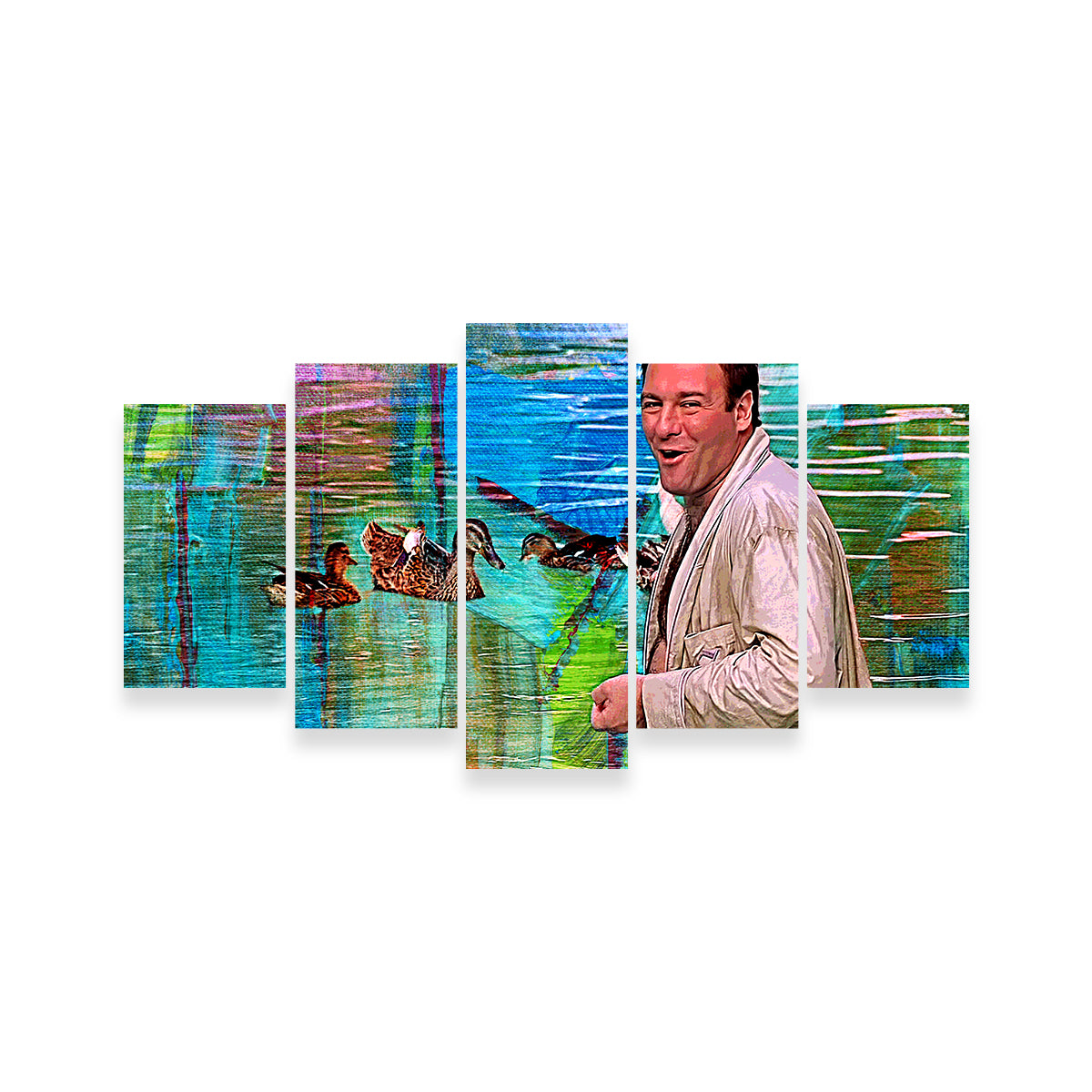Tony Soprano Ducks Wall Art