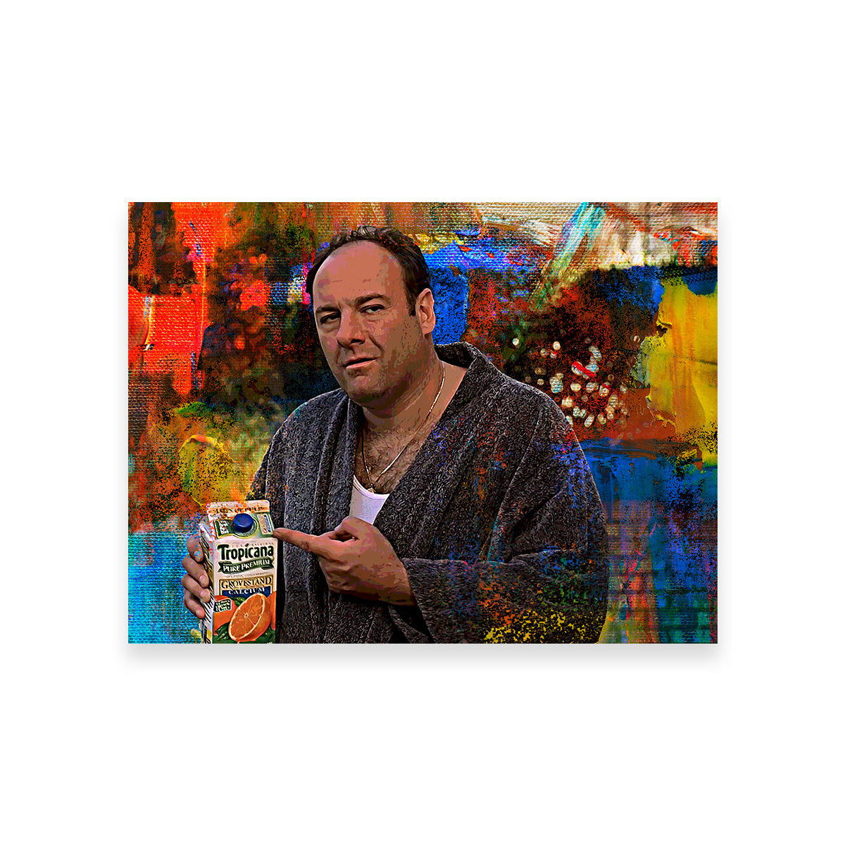 Tony Soprano Some Pulp Wall Art