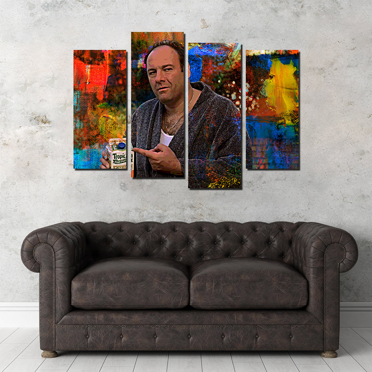Tony Soprano Some Pulp Wall Art
