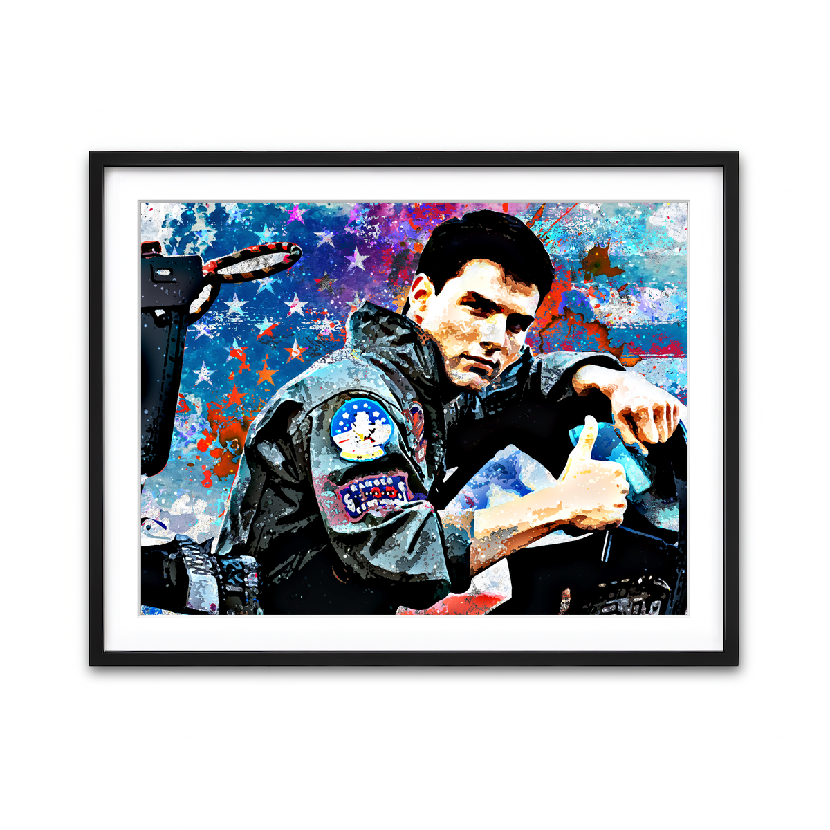 Framed Print 4x3 Black