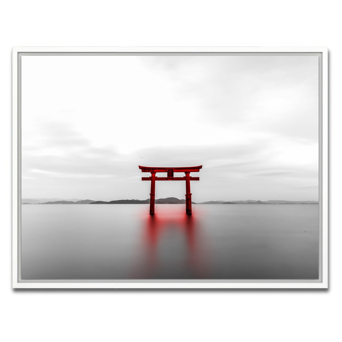 AUTO-MOCKUP WHITE | Torii | 1 Piece | White Framed Canvas | group=4x3