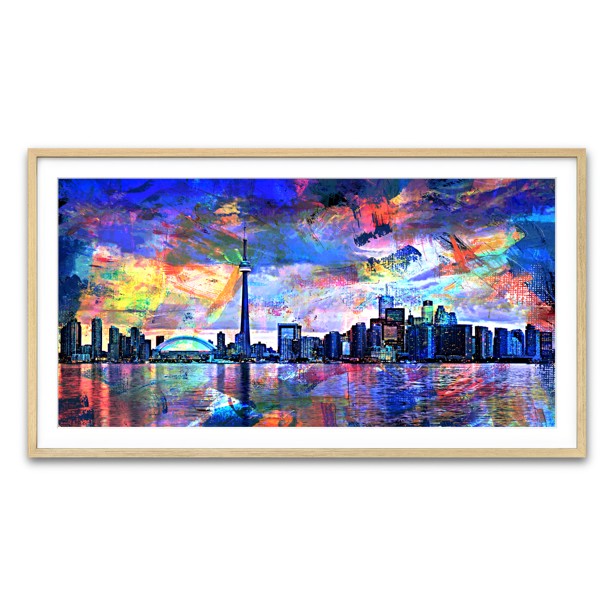 Framed Print 2x1 Natural