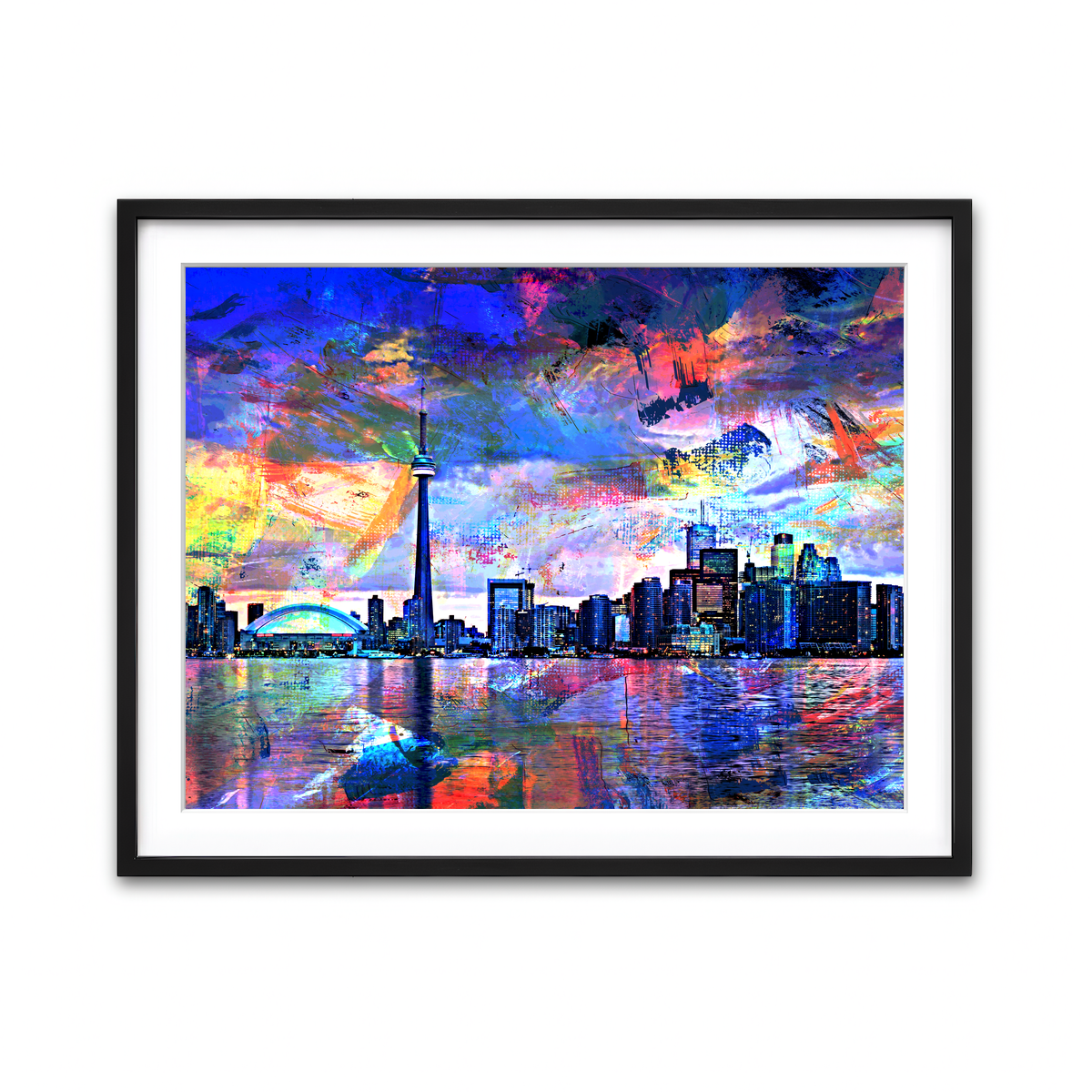 Framed Print 4x3 Black