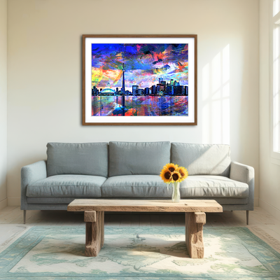 AUTO-MOCKUP ROOM | Toronto Abstract Wall Art