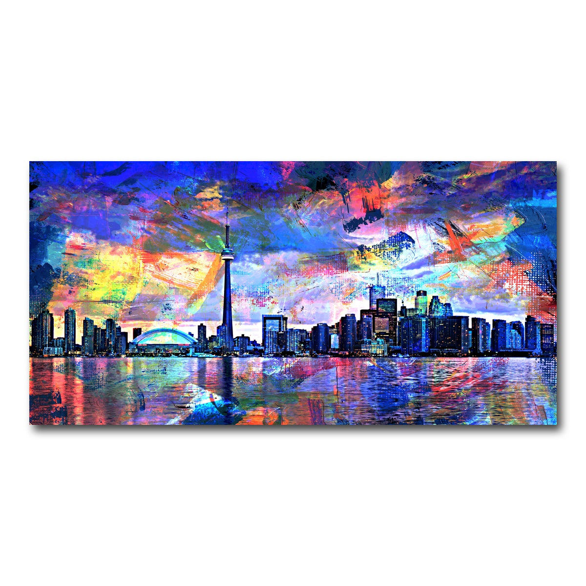 AUTO-MOCKUP WHITE | Toronto Abstract | 1 Piece | Gallery Wrap Canvas | group=2x1