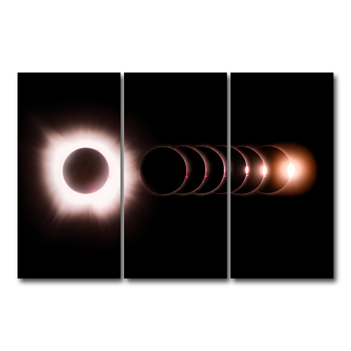 AUTO-MOCKUP WHITE | Totality Enlighted | 3 Piece | Gallery Wrap Canvas | group=12x24