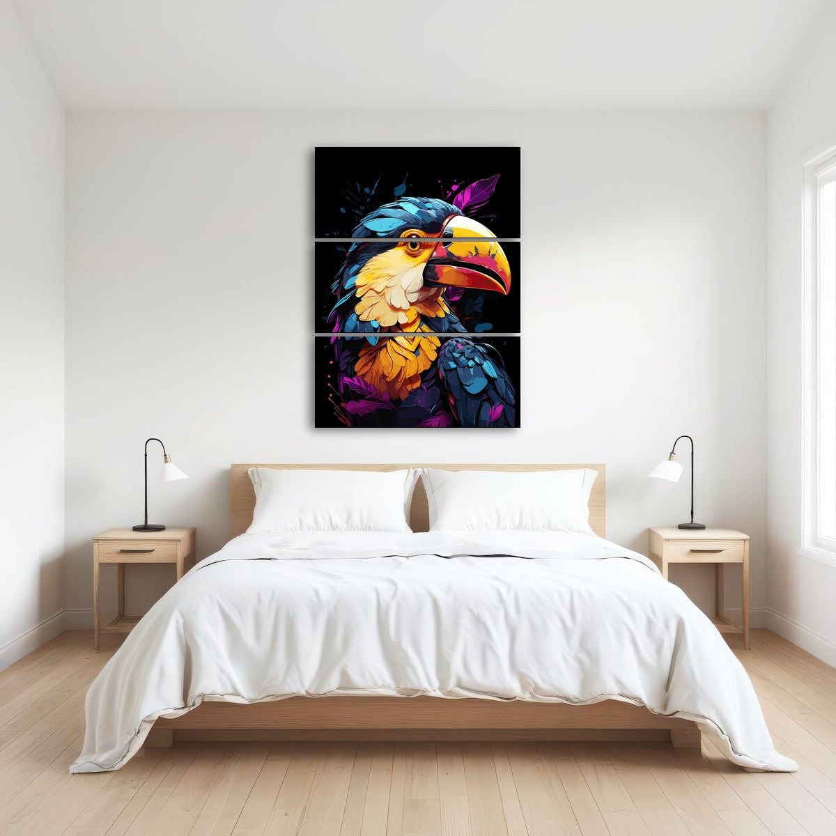 AUTO-MOCKUP ROOM | Toucan Animal Colorful