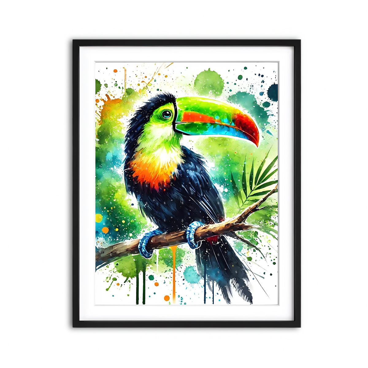 Framed Print 3x4 Black