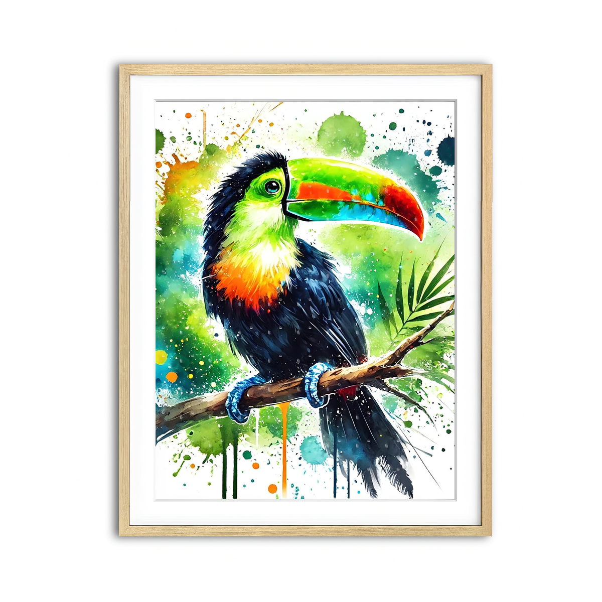 Framed Print 3x4 Natural