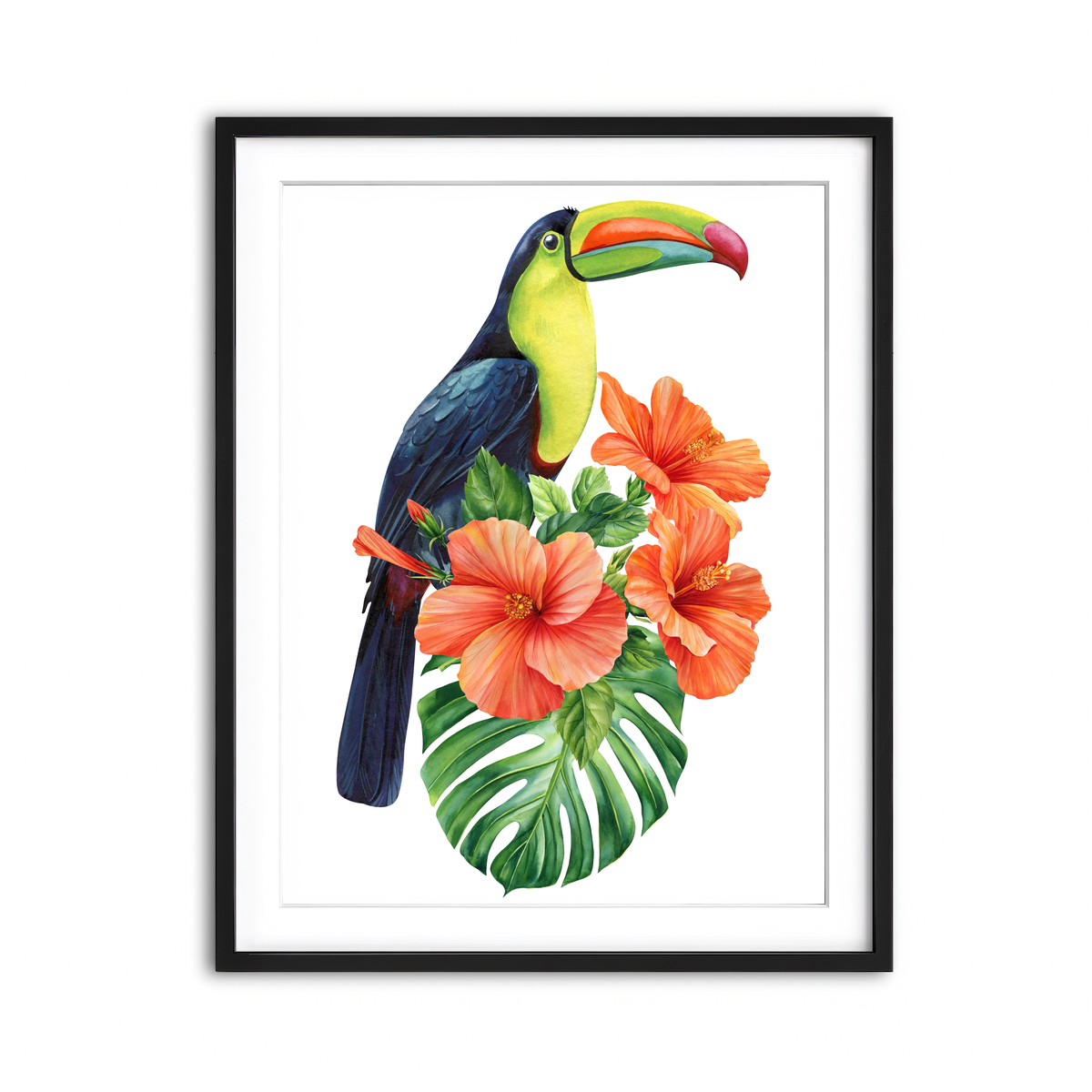 Framed Print 3x4 Black