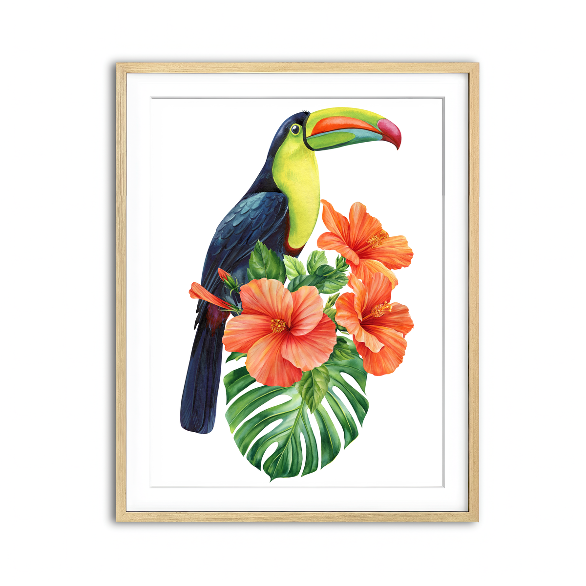 Framed Print 3x4 Natural