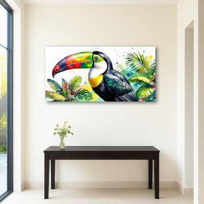 AUTO-MOCKUP ROOM | Toucan Watercolor V1