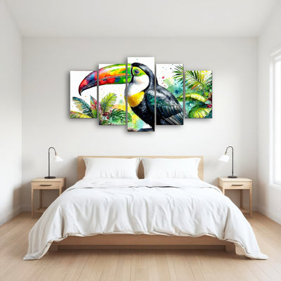 AUTO-MOCKUP ROOM | Toucan Watercolor V1