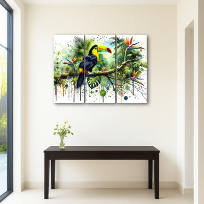 AUTO-MOCKUP ROOM | Toucan Watercolor V2