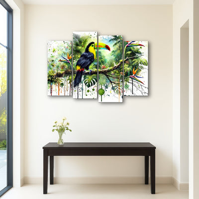 AUTO-MOCKUP ROOM | Toucan Watercolor V2