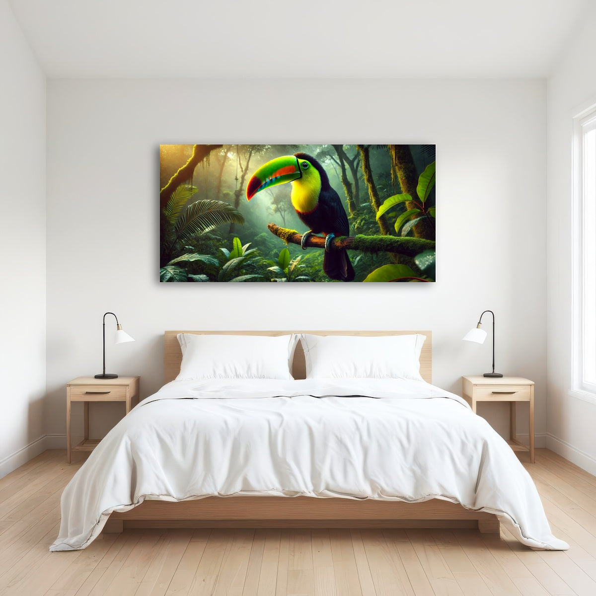 AUTO-MOCKUP ROOM | Toucan on Branch