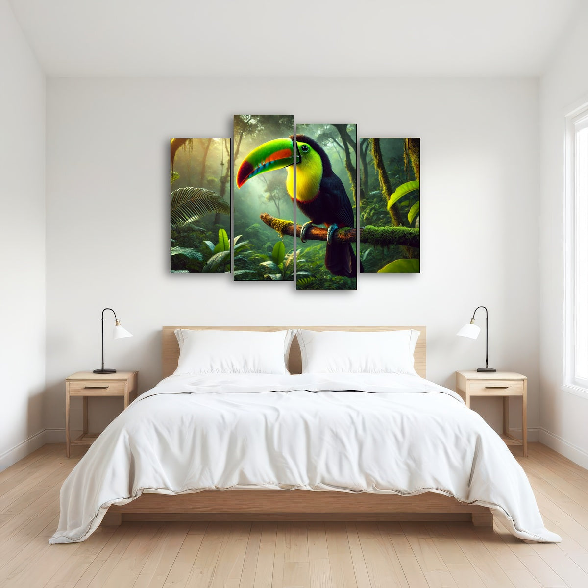 AUTO-MOCKUP ROOM | Toucan on Branch