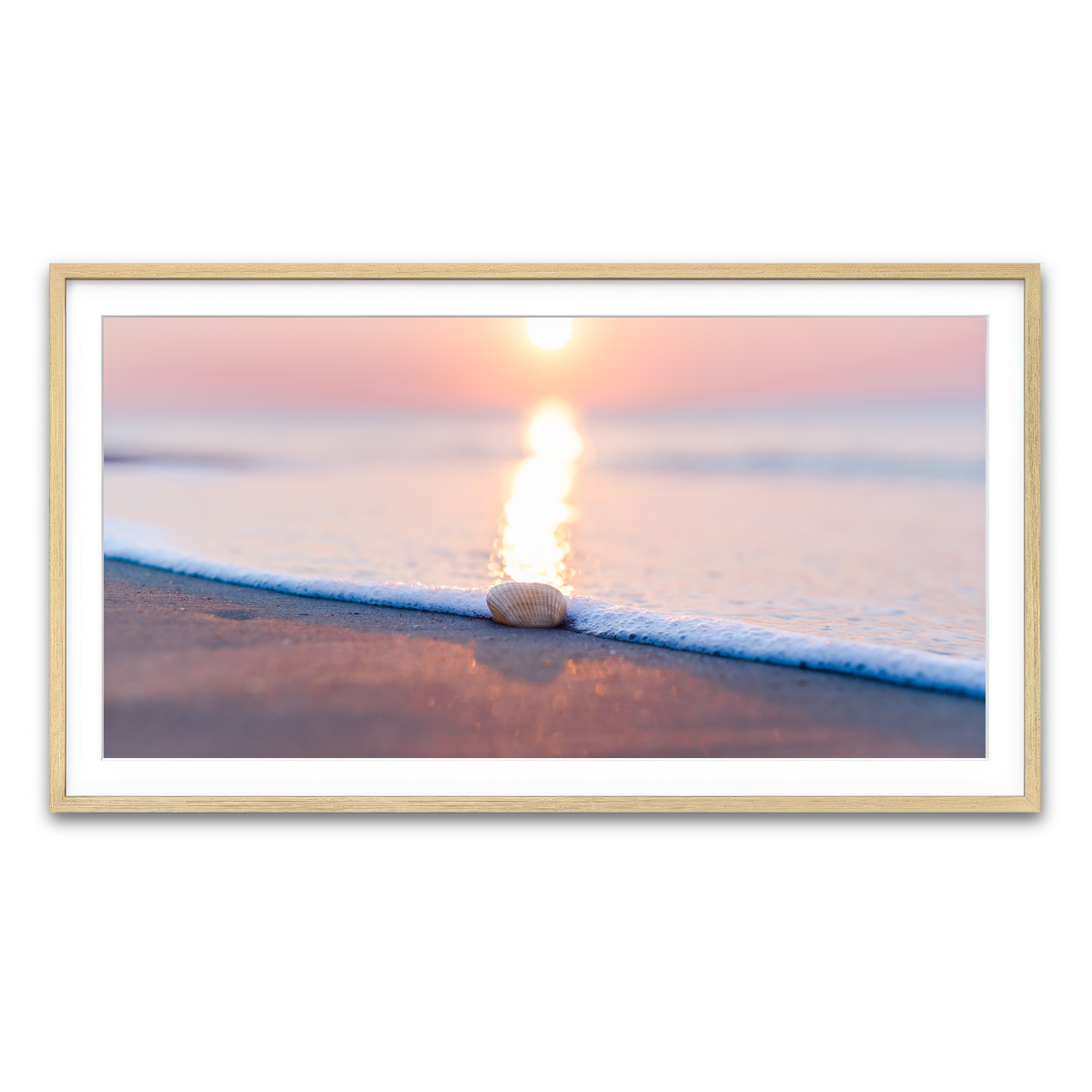 Framed Print 2x1 Natural