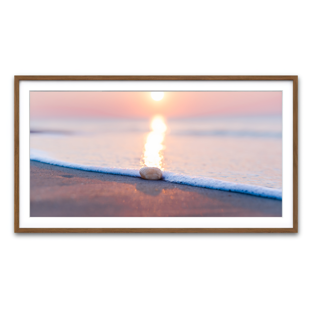 Framed Print 2x1 Walnut