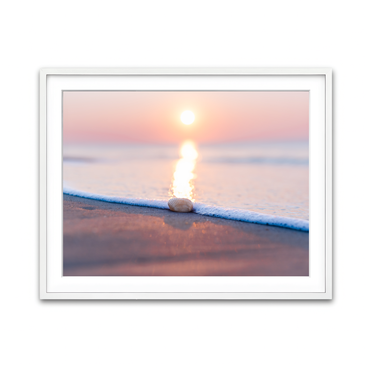 Framed Print 4x3 White