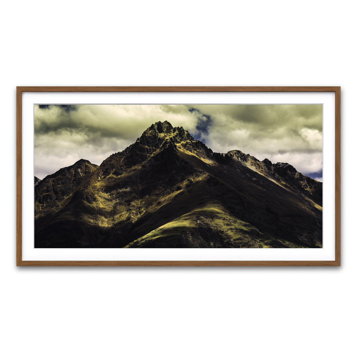 Framed Print 2x1 Walnut