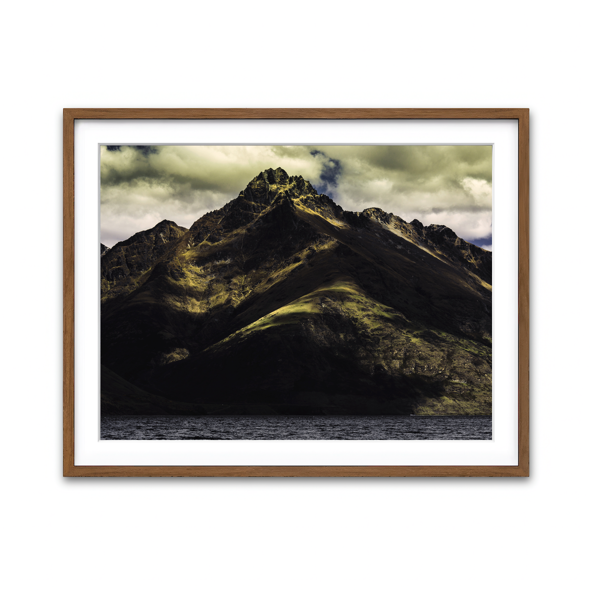 Framed Print 4x3 Walnut