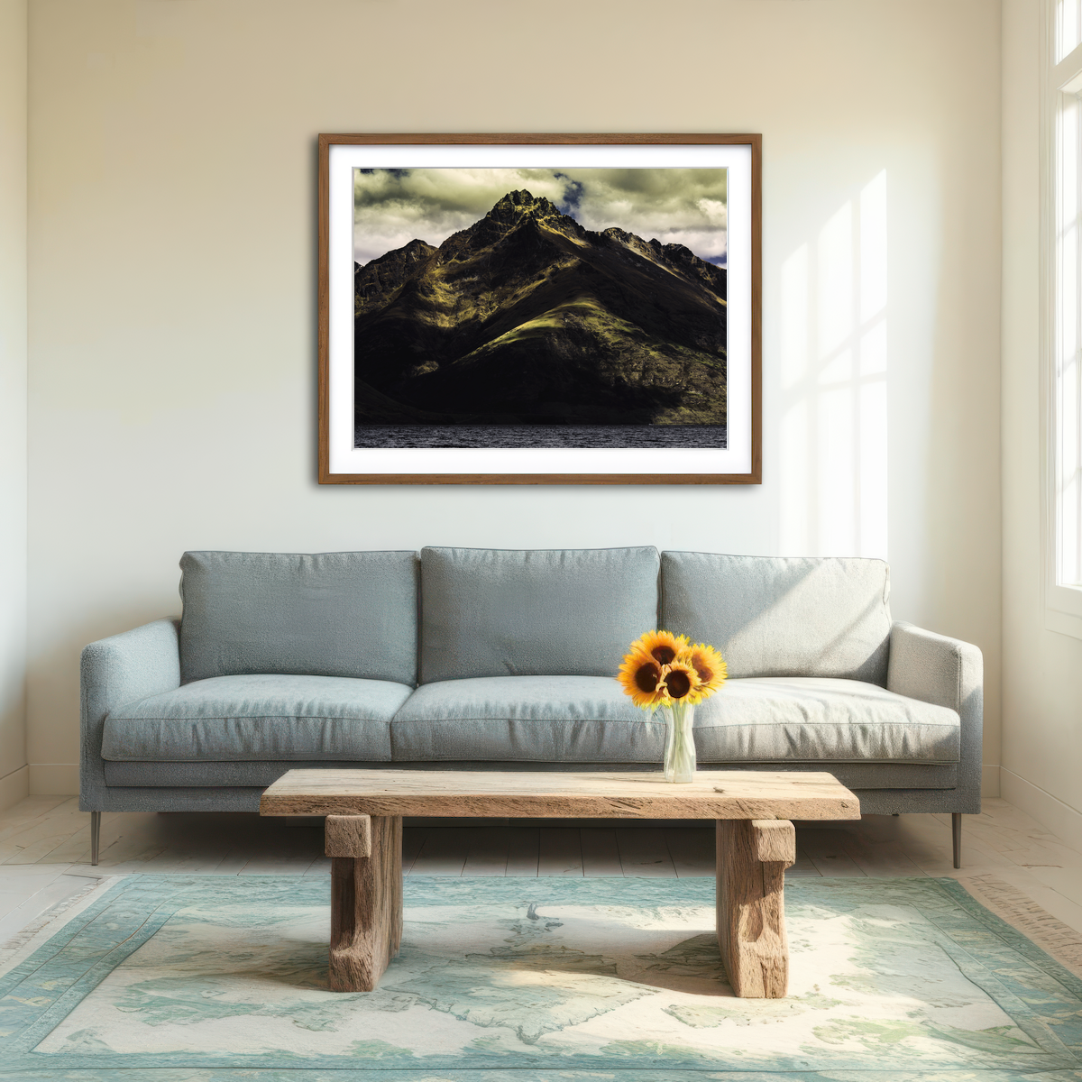 AUTO-MOCKUP ROOM | Towering Summit Wall Art