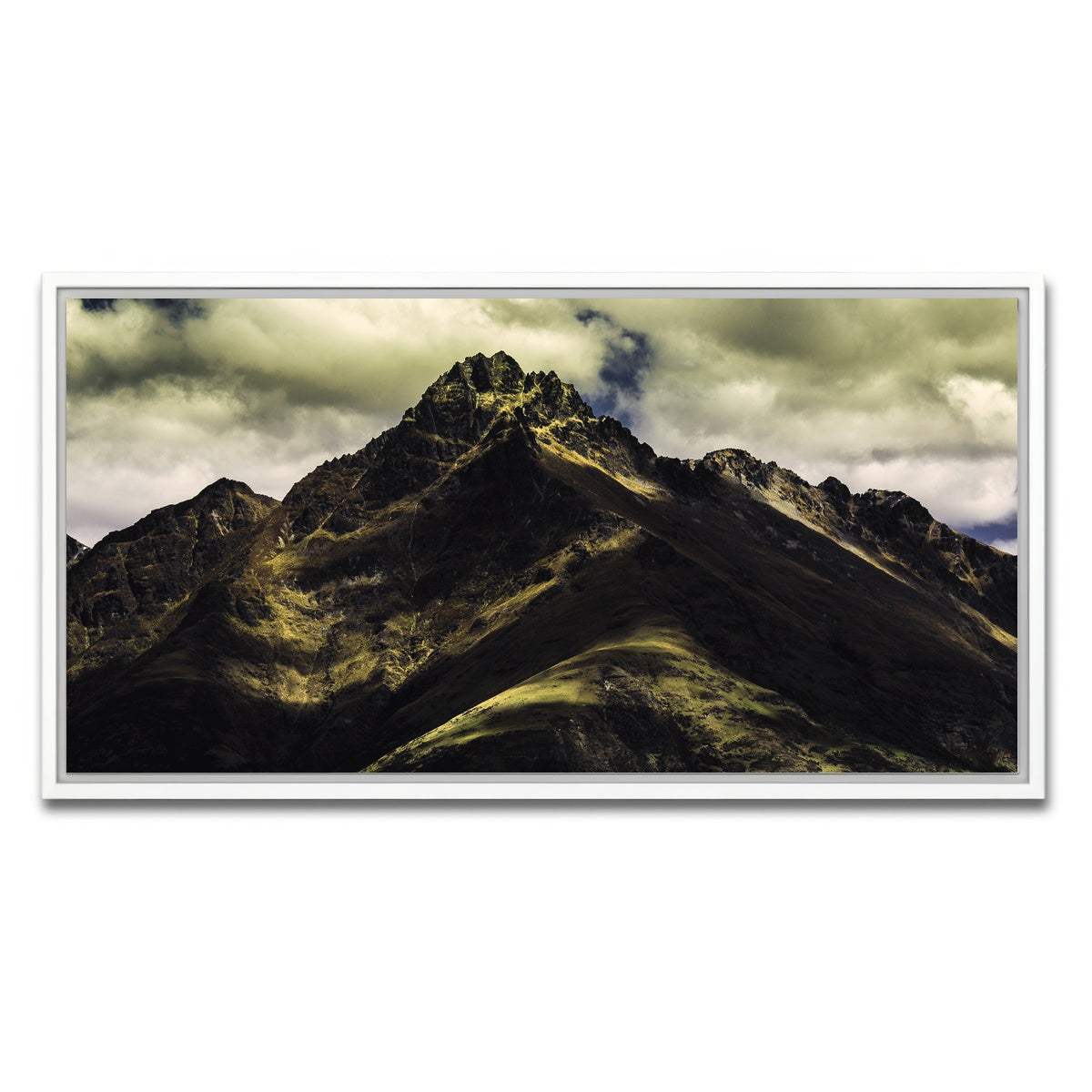 AUTO-MOCKUP WHITE | Towering Summit | 1 Piece | White Framed Canvas | group=2x1