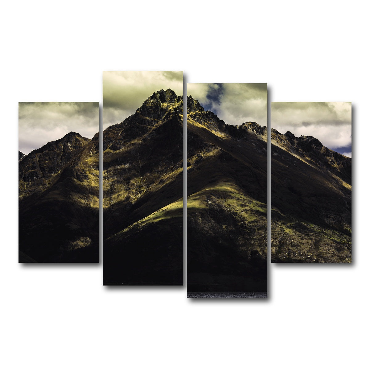 AUTO-MOCKUP WHITE | Towering Summit | 4 Piece | Gallery Wrap Canvas | group=4_short