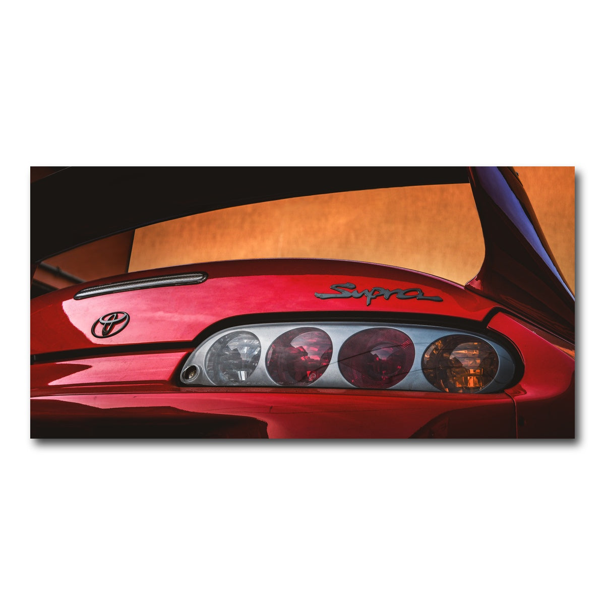 AUTO-MOCKUP WHITE | Toyota Supra 3 | 1 Piece | Gallery Wrap Canvas | group=2x1