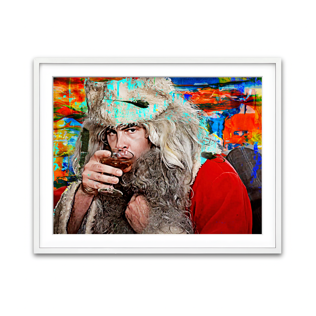 Framed Print 4x3 White