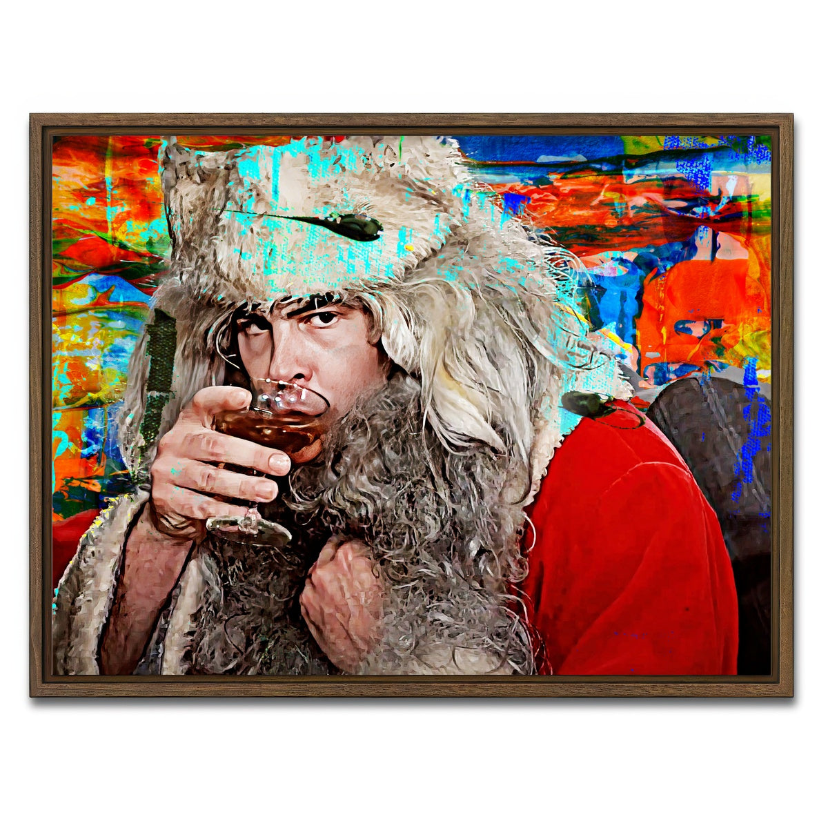 AUTO-MOCKUP WHITE | Trading Places - Louis Winthorpe III | 1 Piece | Walnut Framed Canvas | group=4x3