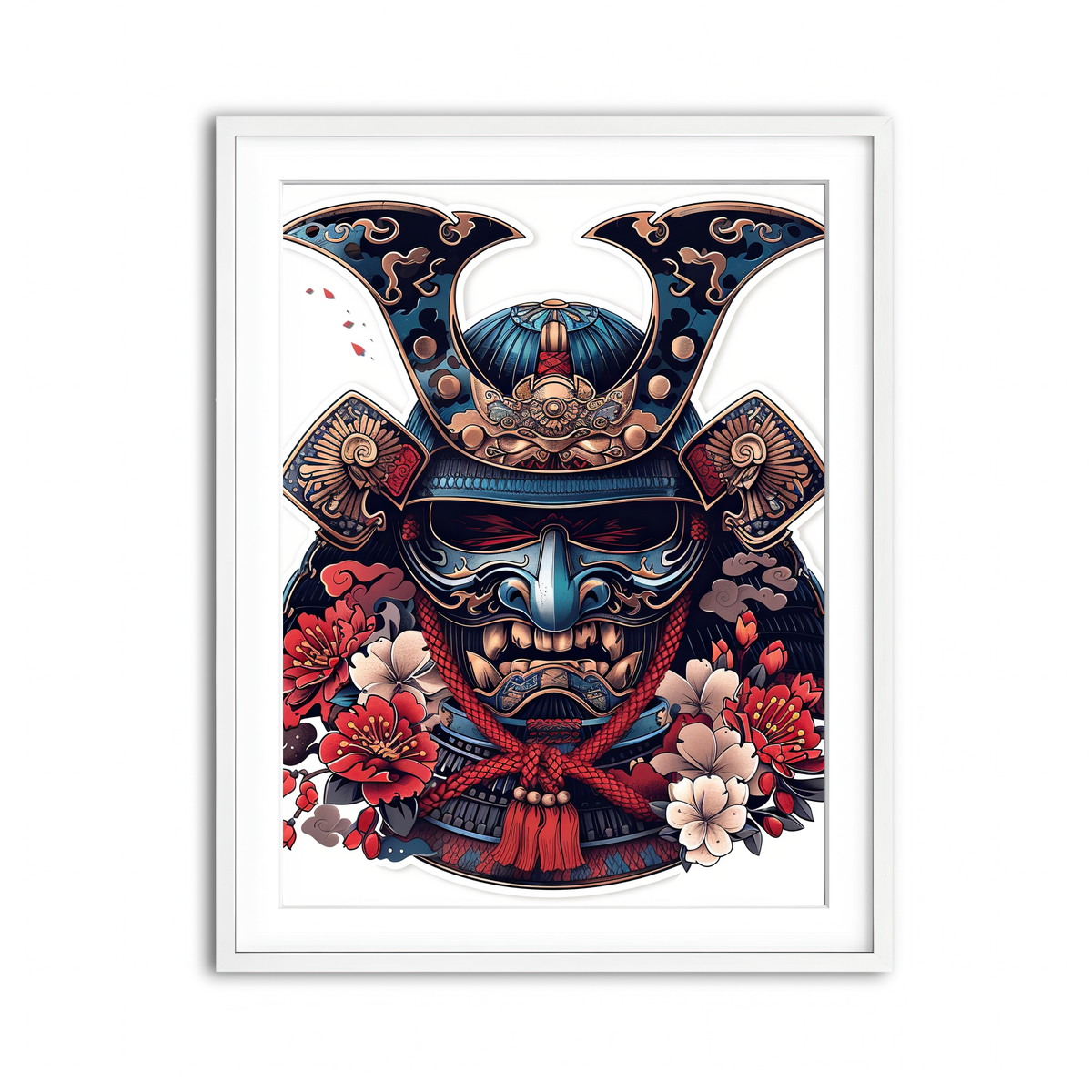 Framed Print 3x4 White