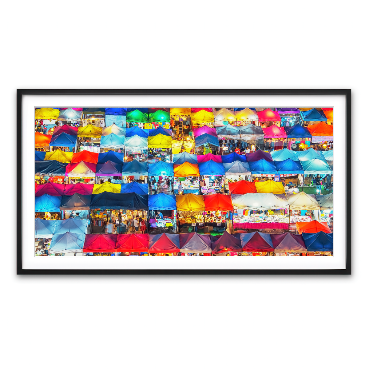 Framed Print 2x1 Black