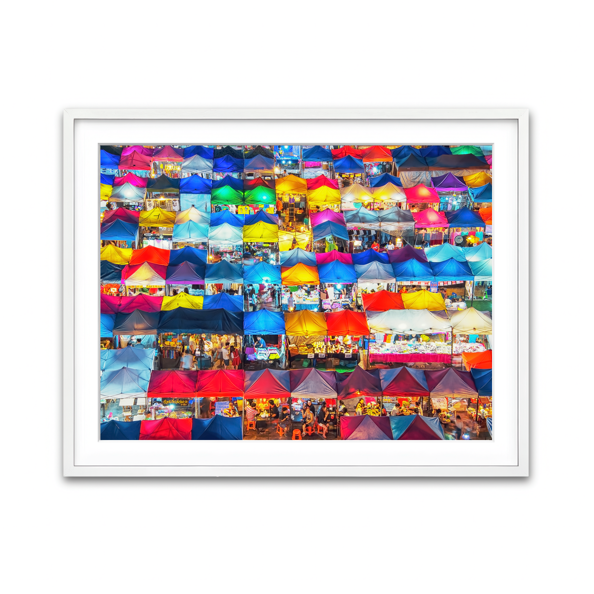 Framed Print 4x3 White