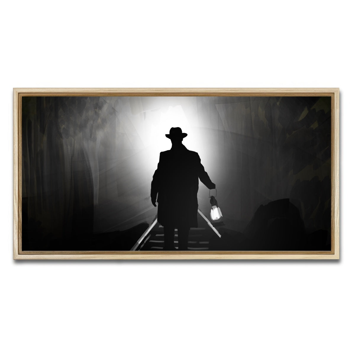 AUTO-MOCKUP WHITE | Train light | 1 Piece | Natural Framed Canvas | group=2x1